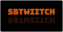 sbtwiitch XXL Gaming Mousepad