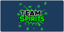 Team Spirits Green Theme XXL Gaming Mousepad