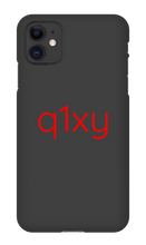 q1xy iPhone Phone Cases
