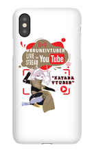 Katara iPhone Phone Cases (Black name)