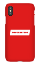 PowerBat395 iPhone Phone Case Black