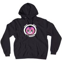 Space Cats Hoodie (No-Zip/Pullover)