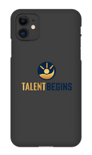 Talent Begins iPhone Case