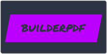builderpdf XXL Gaming Mousepad
