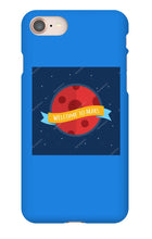 Welcome To mars Iphone case
