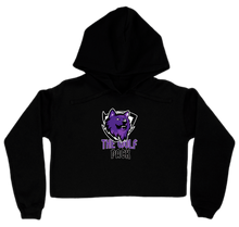wolf_eyes45 Women’s Cropped Hoodie
