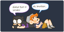 Eat It Scrubs XXL Gaming Mousepad