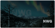 NWG Yosemite Aurora Gaming Mousepad