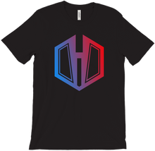 Blue-to-Red Logo T-Shirt