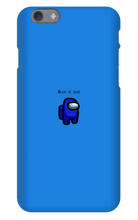 Blue is sus iPhone Phone Cases