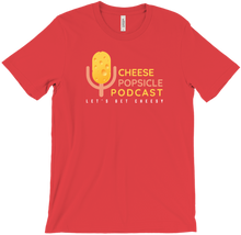 Cheese Popsicle Podcast  Mic Logo T-Shirt