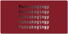 pancakegingy XXL Gaming Mousepad