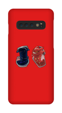 Red and Blue Samsung Phone Cases