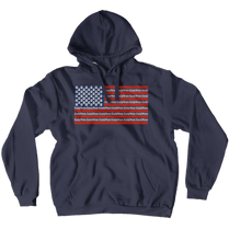 KindalMmm Merica Hoodie (No-Zip/Pullover)
