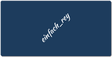 einfach_rey XXL Gaming Mousepad
