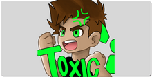 djethereal XXL toxic  Gaming Mousepad
