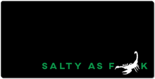 MissScorp "SaltyAsF" XXL Gaming Mousepad