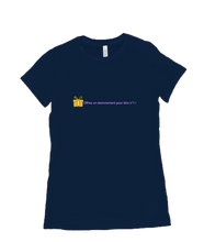 T-Shirt "Offrez un abonnement" - Femme