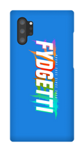 FYDGETTI White Text Design Samsung Phone Case