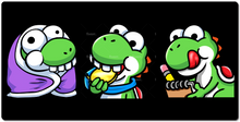 Yoshi Trio XXL Gaming Mousepad for Gamers Who Game