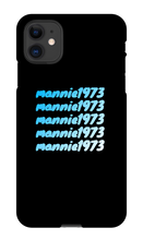 mannie1973 iPhone Phone Cases