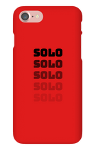 Fading Solo Text iPhone Phone Cases