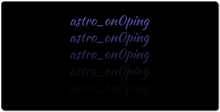 astro_on0ping XXL Gaming Mousepad