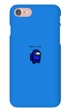 Blue is sus iPhone Phone Cases