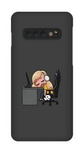 Desk Chibi Samsung Phone Cases