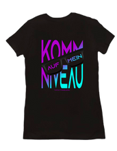 tshirt-women-back - komm auf mein Niveau