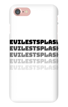 evilestsplash iPhone Phone Cases