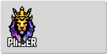 Pinger Left Side Logo XXL Gaming Mousepad