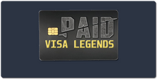 Paid Visa Legends XXL Gaming Mousepad