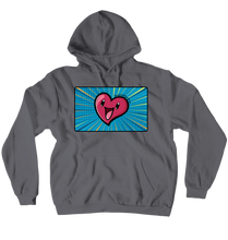 Happy Heart (No-Zip Pullover) Hoodie