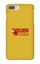 Rubii iPhone Phone Cases (red logo)