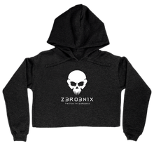 White skull Wcroped Hoodie