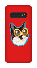 CoolAmora Blue Print Samsung Phone Cases