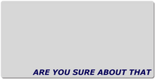Are you sure? Gaming Mousepad