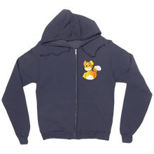 Cat's Zip Up Hoodie (No Background) (Small Image)