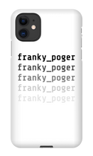 franky_poger iPhone Phone Cases