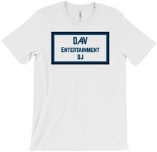 D4V Entertainment T-Shirt Logo Blue