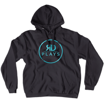 RDandoPlays Logo Hoodies (No-Zip/Pullover) - Blue