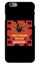 crazygamerroblox iPhone Phone Cases