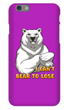 I Can't Bear To Lose iPhone Phone Cases