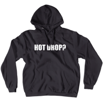 HOT DROP ? White letter Hoodies (No-Zip/Pullover)