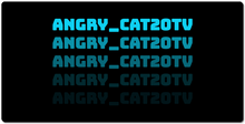 angry_cat20tv XXL Gaming Mousepad