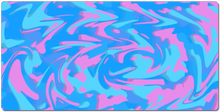 Pink 'N' Blue Swirl I