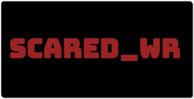 scared_wr XXL Gaming Mousepad