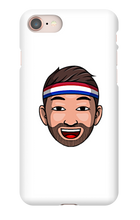 Sweaty Steve iPhone Case (Clean Theme)