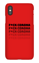 F*ck corona iPhone Case
